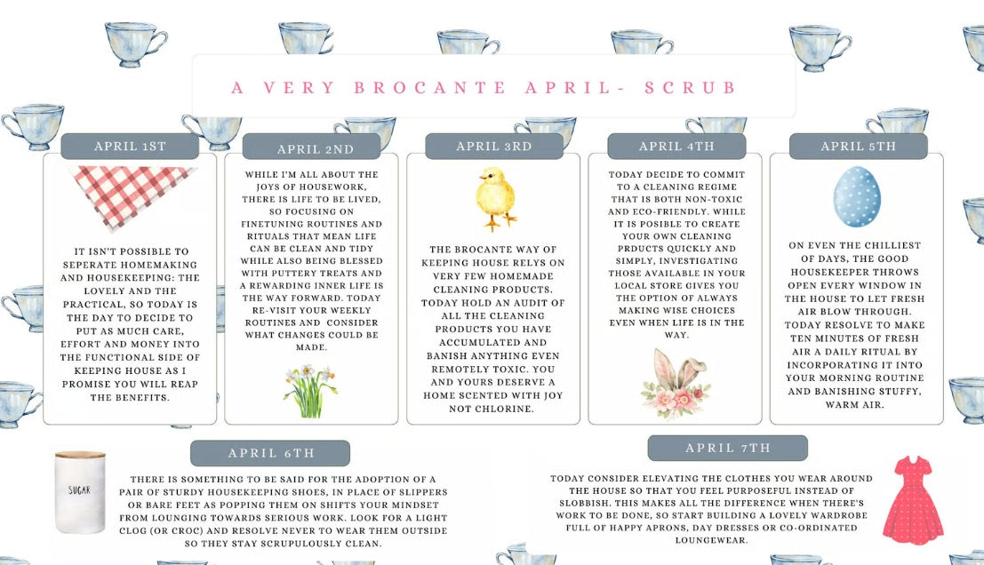 A Very Brocante April - Scrub