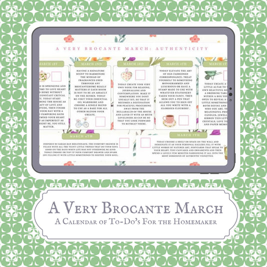 A Very Brocante March - Authenticity