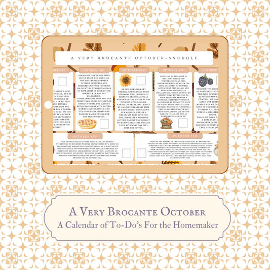 A Very Brocante October - Snuggle