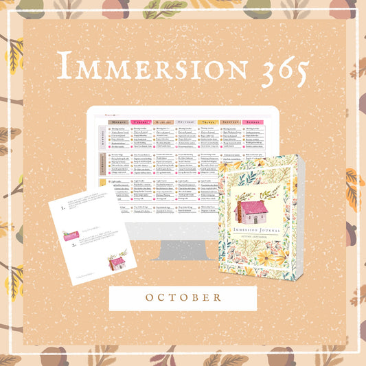 Immersion 365 - October Edition