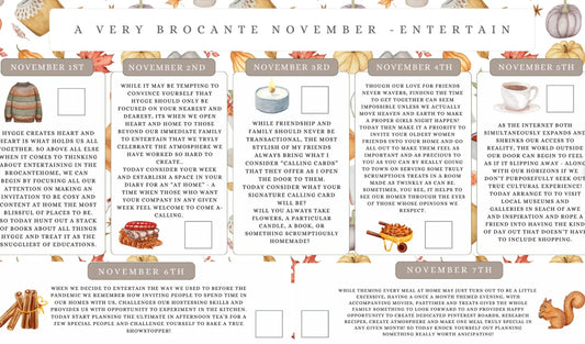 A Very Brocante November - Entertain